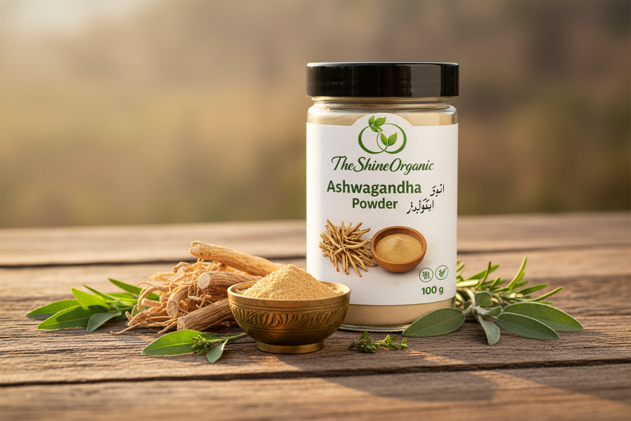 Premium Ashwagandha Powder (Asgand Nagori) – 100 g