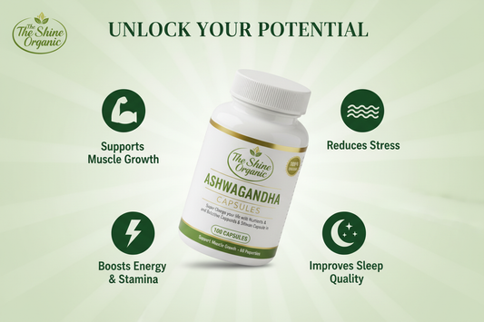 Ashwagandha Benefits Marketing Image