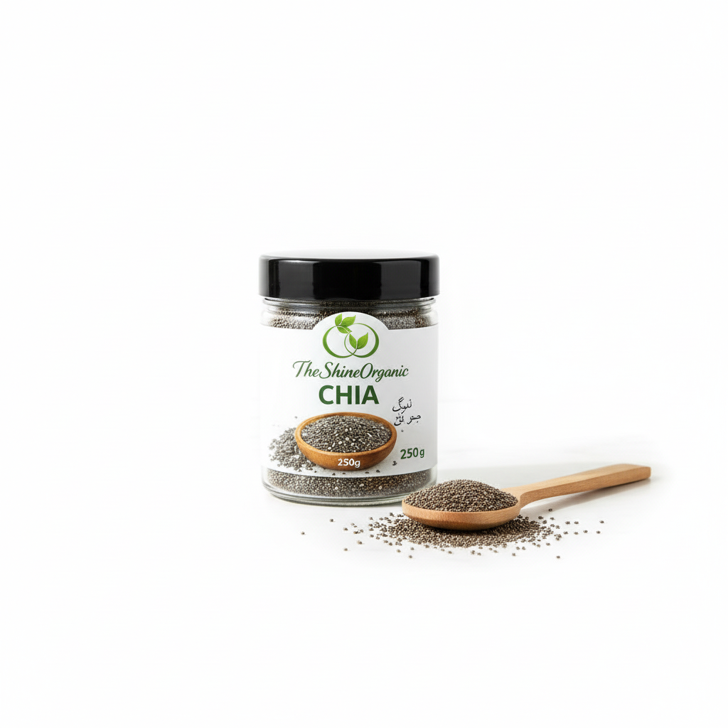 Chia Seeds 250g Simple Product Shot