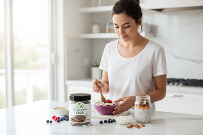 Organic Chia Seeds – 100% Natural & High in Fiber