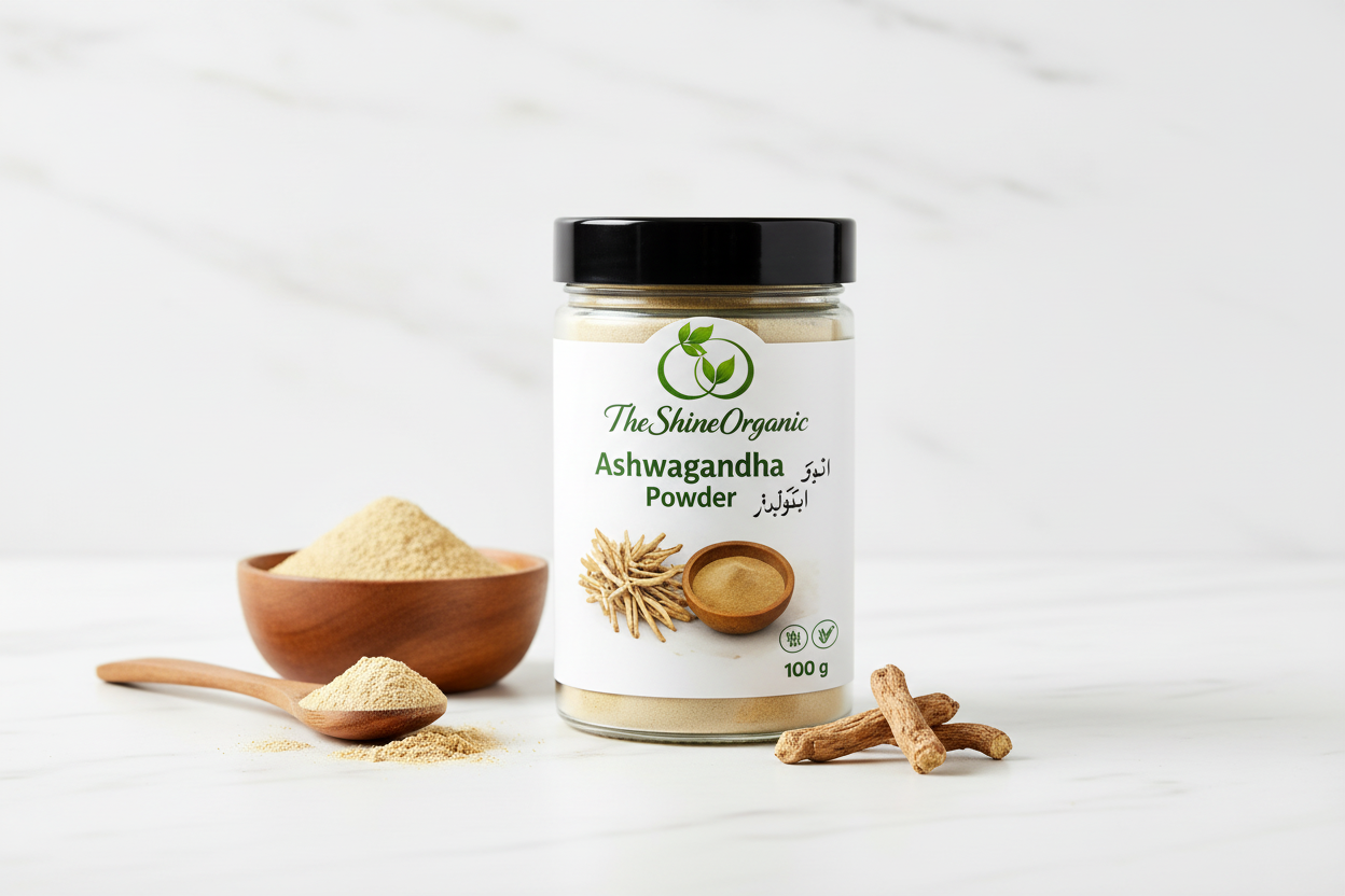 Premium Ashwagandha Powder (Asgand Nagori) – 100 g