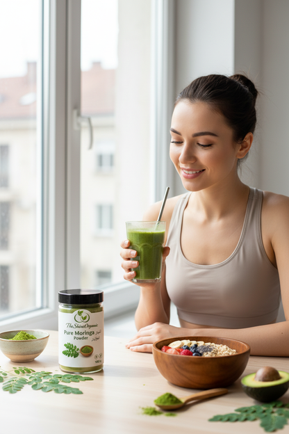 Pure Moringa Powder 100 g | Natural Energy & Immunity