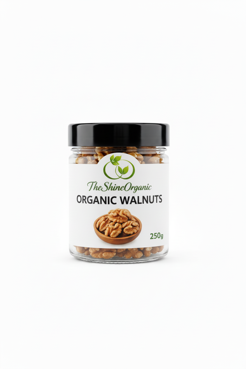 Organic Walnuts 250g Jar