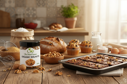 Organic Walnuts in Baking