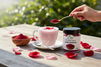 Rose Powder Wellness Drink