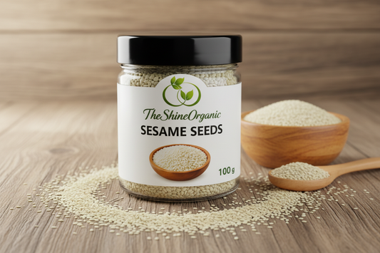 Sesame Seeds with Natural Elements