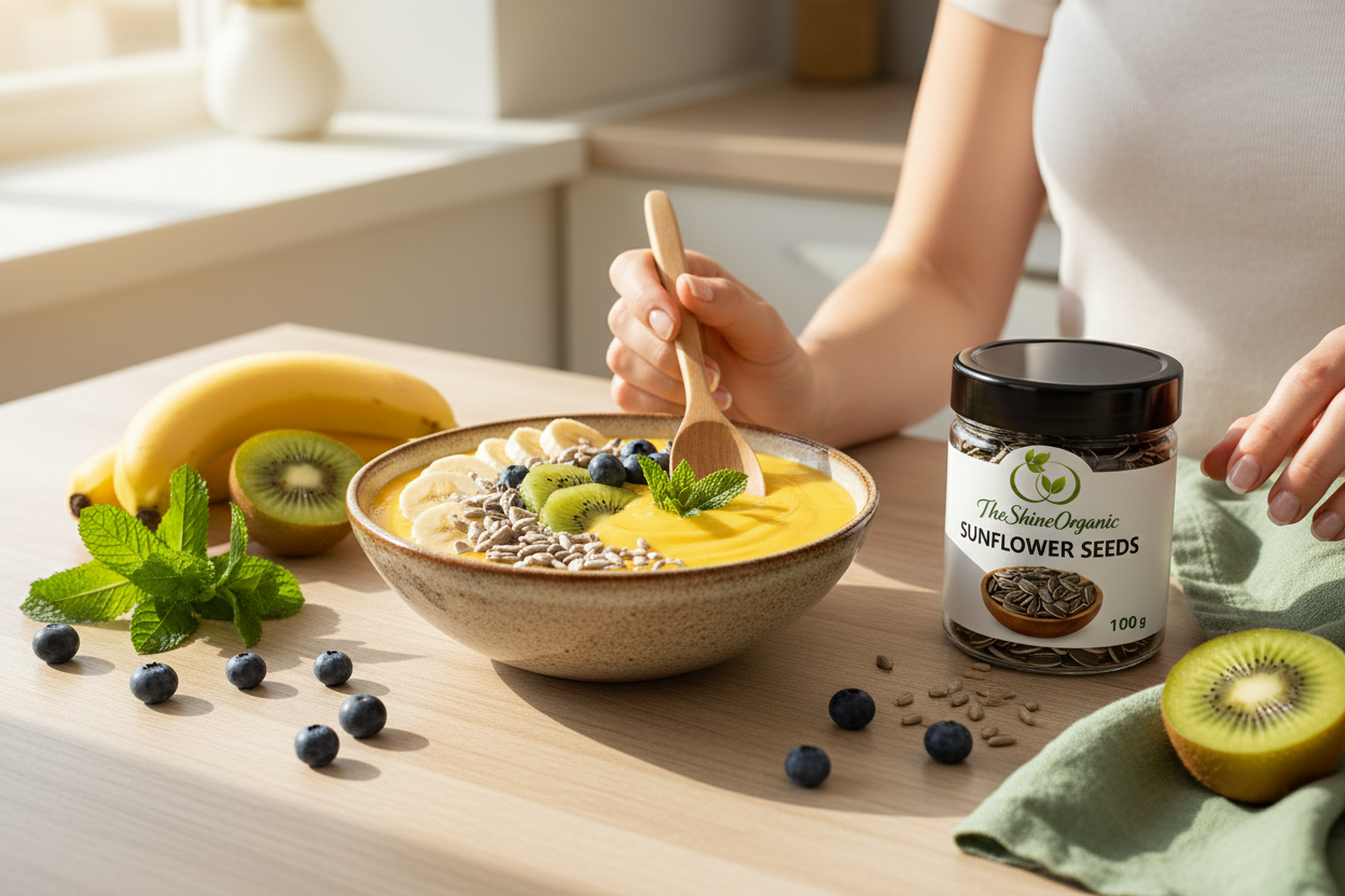 Sunflower Seeds Breakfast Bowl