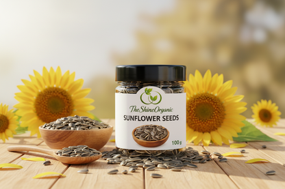 Sunflower Seeds with Natural Elements